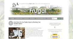 Desktop Screenshot of frugalinsingapore.com