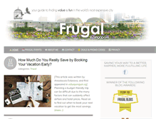 Tablet Screenshot of frugalinsingapore.com